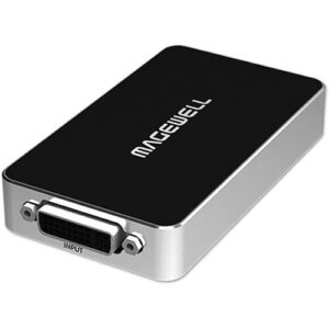 Magewell - USB Capture DVI Plus - USB 3.0 DONGLE, 1-ch DVI /DVI/VGA/YPbPr, plus extra audio mic in / out. Plug and Play