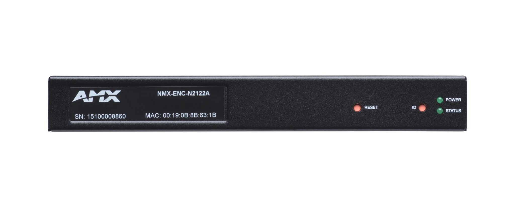 SVSI Stand-alone JPEG2000 Encoder with ultra-low latency for 1080p/60hz, RJ45 (with PoE), IR, serial, balanced audio, VGA, and HDMI connectors, AES67