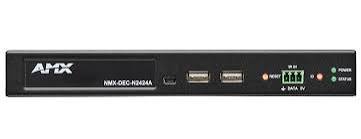 N2400 Series JPEG2000 stand-alone 4K Decoder 4K 60 4:4:4 with two two RJ45 (one with PoE), serial, KVM-over IP keyboard and mouse operation, balanced