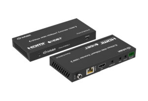 Infobit - iTrans E150CG Extensions HDMI 4K60 sur HDBaseT (Tx et Rx), 150 m pour 1080p, 120 m pour 4K/60 Hz. Boucle de sortie.