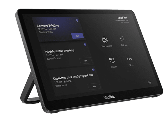 Yealink - Console tactile d'extension de 11,6 pouces pour le système de salle de la série MVC