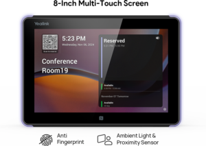 Yealink - 8 inch Android-based Scheduling Panel