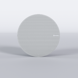 Ecler – 6.5″ + 1″ coaxial ceiling speaker, 50W RMS @8 Ohm with 70/100V taps (50W/25W/12.5W), integrated backcan. Colour white.