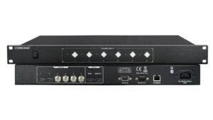 Vissonic - Processeur de suivi automatique de caméra, commutation transparente, prise en charge de 6 caméras MAX, 2x HDMI et 4xSDI