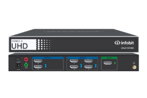 Infobit - Contrôleur de mur vidéo HDMI 8K30, 1 entrée HDMI, 6 sorties HDMI. Connectivité en cascade.