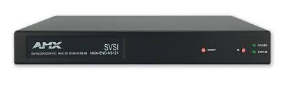 SVSI Stand-alone JPEG2000 Decoder with ultra-low latency for 1080p/60hz, RJ45 (with PoE), IR, serial, balanced audio, VGA, and HDMI connectors (power
